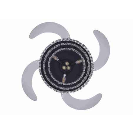 Ventilador de techo aspas retráctiles con luz Veil (3 luces)