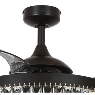 Ventilador de techo aspas retráctiles con luz Veil (3 luces)