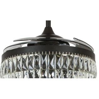Ventilador de techo aspas retráctiles con luz Veil (3 luces)