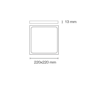 Empotrable Led Prim (20W)
