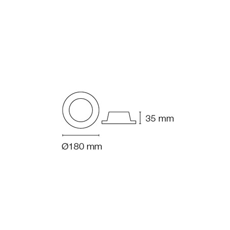 Empotrable Led Eye redondo (11+12W)