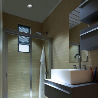 Empotrable estanco RAIN acero