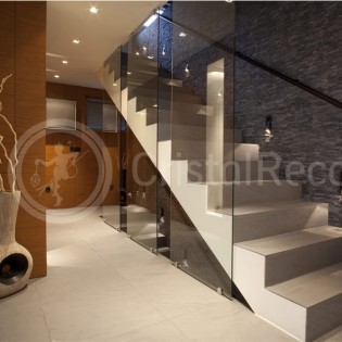 Foco empotrable Eclo cuadrado blanco