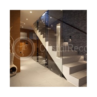 Foco empotrable Eclo cuadrado níquel