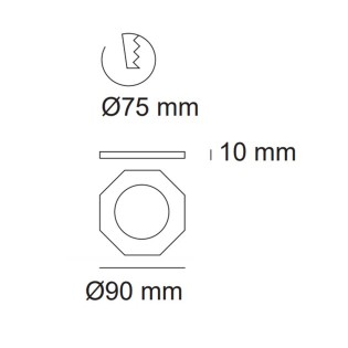 Empotrable LED Gemo II (Doble iluminación)
