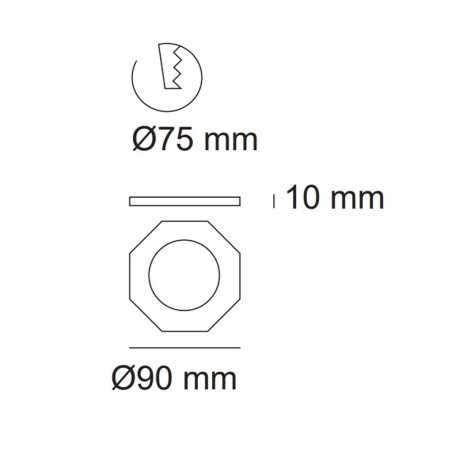Empotrable LED Gemo II (Doble iluminación)