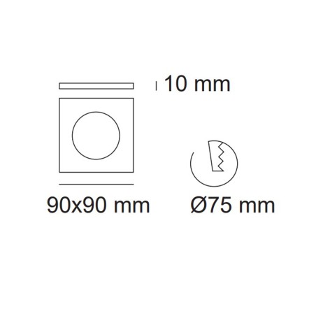 Empotrable LED Laber (Doble iluminación)