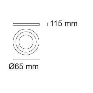 Empotrable LED Kony (Doble iluminación)