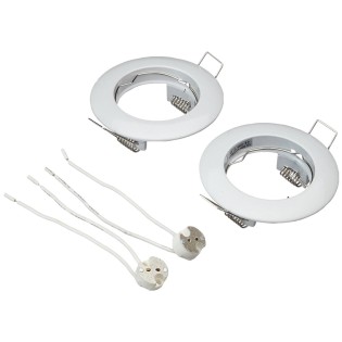 Pack 2 BASIC fijo blanco - Wonderlamp