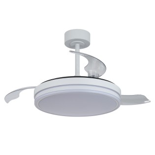 Ventilador LED aspas desplegables Luna M CCT Dim (36W)