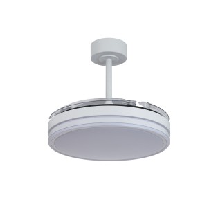 Ventilador LED aspas desplegables Luna M CCT Dim (36W)
