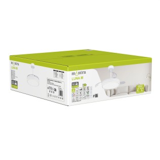 Ventilador LED aspas desplegables Luna M CCT Dim (36W)