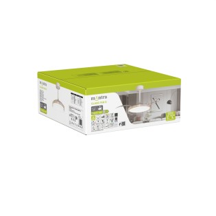 Ventilador LED aspas desplegables Glass Fan CCT Dim (36W)