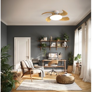 Ventilador LED con aspas...