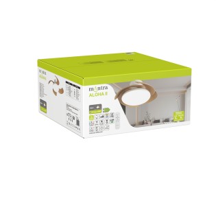 Ventilador LED con aspas desplegables Aloha II CCT Dim (40W)