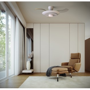 Ventilador LED aspas...