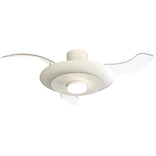 Ventilador LED aspas desplegables Kyoto CCT Dim (20W)