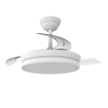 Ventilador LED aspas retráctiles Night Evo Mini CCT Dim (39W)