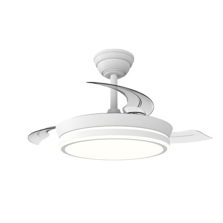 Ventilador LED aspas retráctiles Night Evo Mini CCT Dim (39W)
