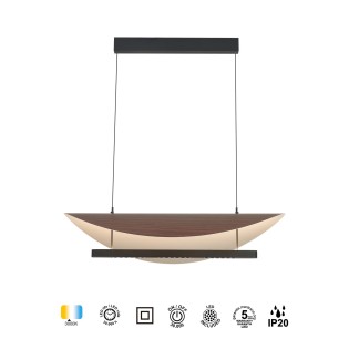 Lámpara colgante LED Abisal II (40W)