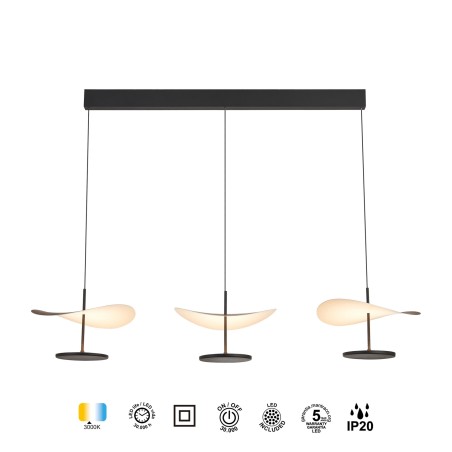 Lámpara colgante LED Abisal Lineal (32W)