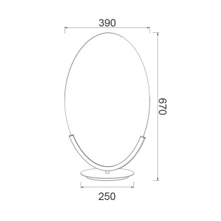 Lámpara de sobremesa LED Oasis (15W)