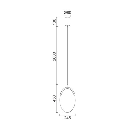Lámpara de techo LED Oasis II