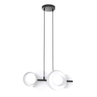 Lámpara colgante Aurevo blanco (4 luces)