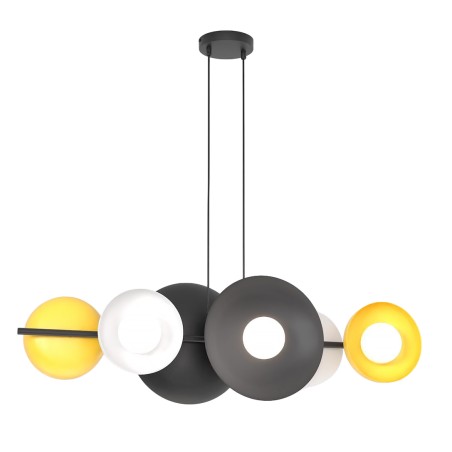 Lámpara colgante Cirion mix (6 luces)