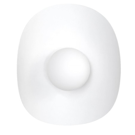 Aplique de pared Onivia XL blanco