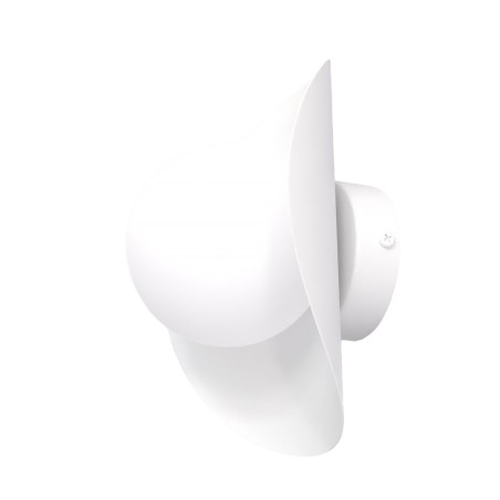 Aplique de pared Onivia M blanco