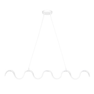 Lámpara colgante Ondessa blanco (5 luces)