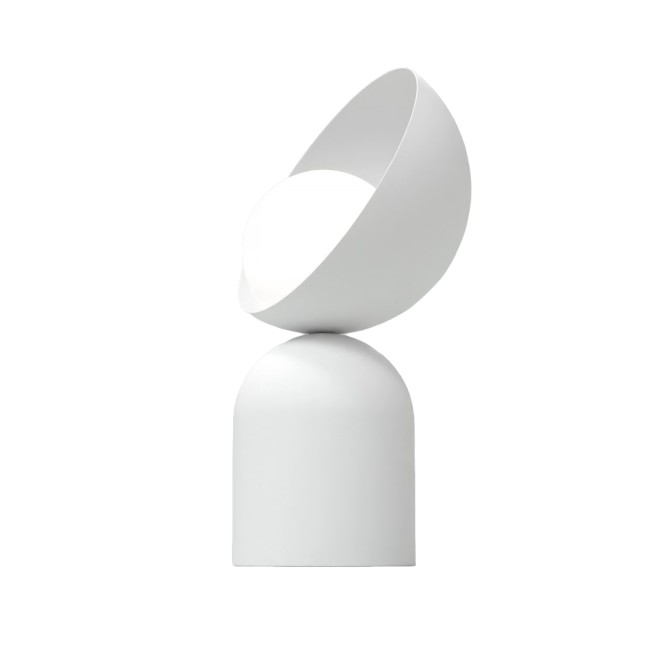 Lámpara de mesa Elvia blanco