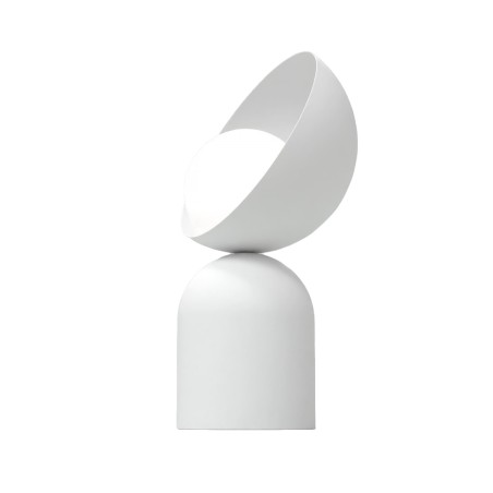 Lámpara de mesa Elvia blanco