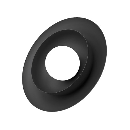 Aplique de pared Kumi negro