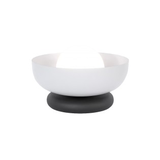 Lámpara de mesa Fenko gris+negro
