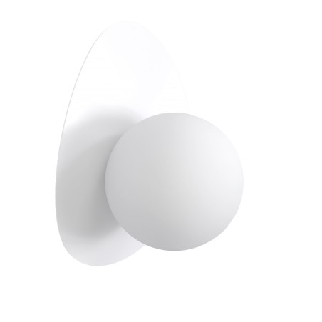 Aplique de pared Neru blanco