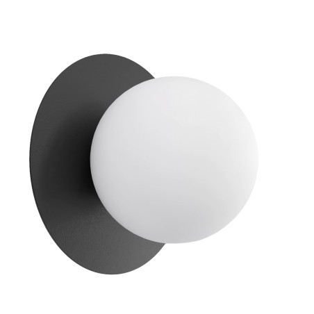 Aplique de pared Zalko negro