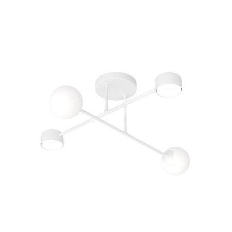 Lámpara de techo Varli blanco (4 luces)