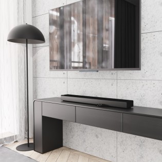 Lámpara de pie Pryla negro