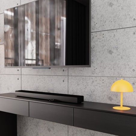 Lámpara de mesa Pryla naranja (2 luces)