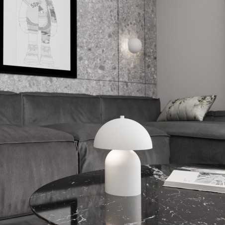 Lámpara de mesa Konvi blanco (2 luces)