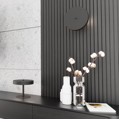 Lámpara de mesa Zuko negro (2 luces)