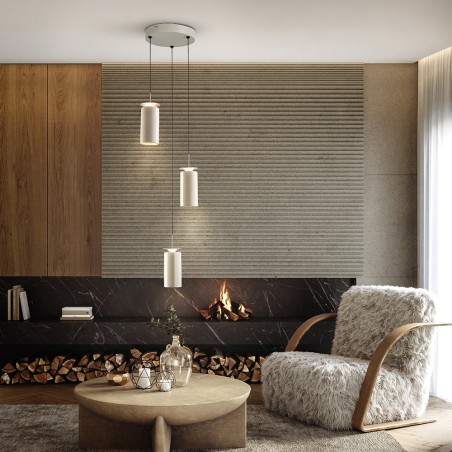 Lámpara colgante LED Alfara (3x8W)