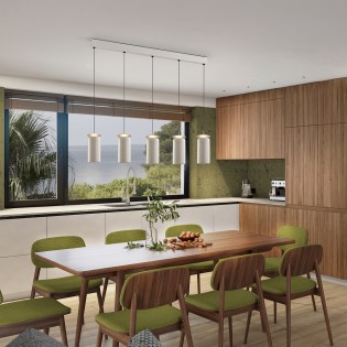 Lámpara colgante LED Alfara...