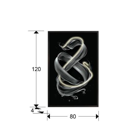 Cuadro con luz LED Cinetic (120x80cm.)