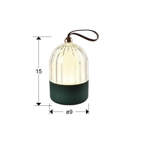 Lámpara sobremesa portátil LED Chiqui CCT Dim (3W)