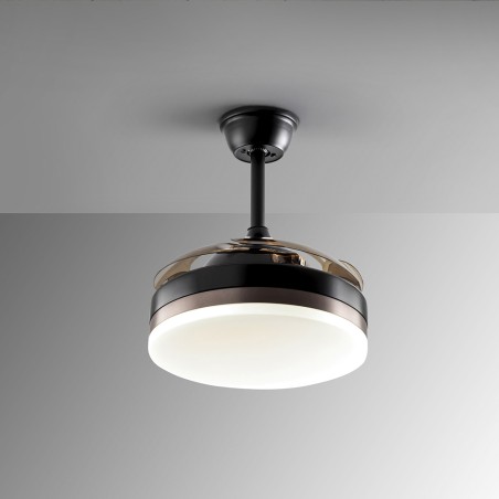 Ventilador LED aspas retráctiles Vento Mini CCT Dim (24W)