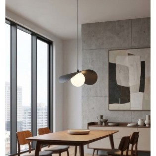 Lámpara colgante Nera M Negro