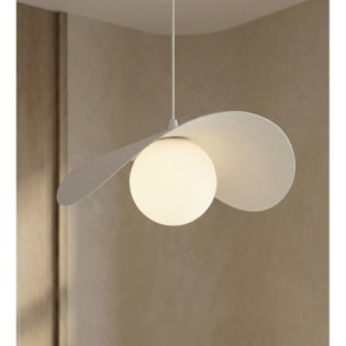 Lámpara colgante Nera M Blanco